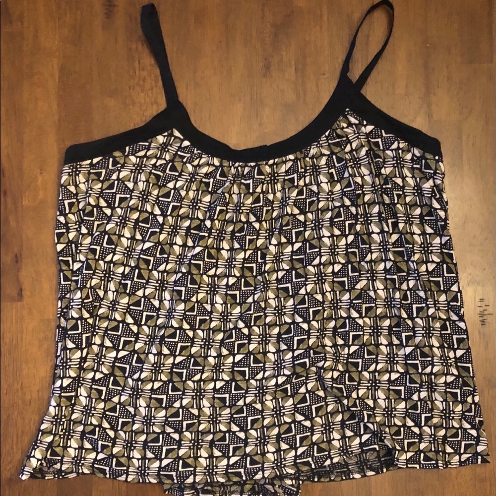🐍 Patterned Tank Blouse 🐍
